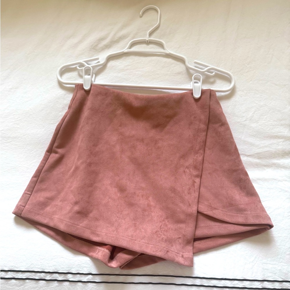 Moon Ryder suede skort
